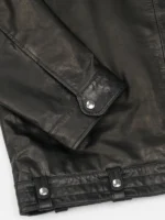 Landon Barker x RTA Kairo Workwear Leather Jacket