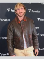 Logan Paul Super Bowl Leather Jacket
