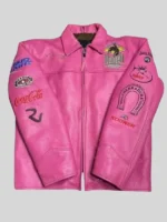 Long Live Cowgirls Las Vegas Pink Leather Jacket
