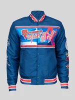 MLB All-Star Usher Blue Varsity Jacket