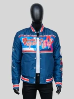 MLB All-Star Usher Blue Varsity Jacket