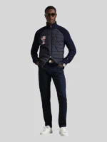 Men's Polo Ralph Lauren Team USA Hybrid Full Zip Sweater