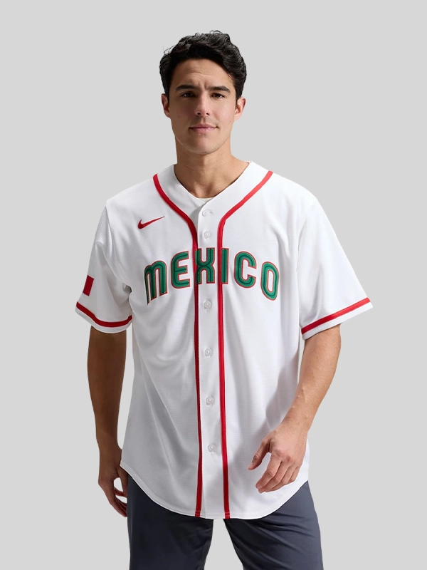 Mexico Baseball Nike 2026 World Baseball Classic Home Stadium Jersey Mexico Baseball Nike 2026 World Baseball Classic Home Stadium Jersey