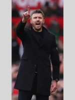 Michael Carrick West Ham United Vs Manchester United Coat
