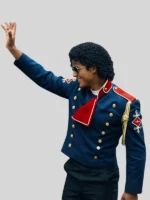 Michael Jackson Michael 2025 Jaafar Jackson Blue Jacket