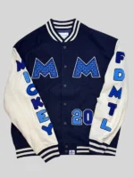 Mickey Baseball Blue and White Jacket