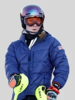 Mikaela Shiffrin Milano Cortina 2026 Team USA Puffer Jacket