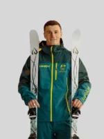 Milano Cortina Australia Green Jacket