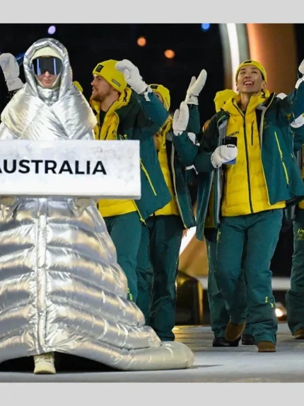 Milano Cortina Winter Olympics 2026 Opening Ceremony Team Australia Jacket
