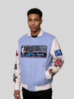 NBA All-Star 2026 Light Blue Jacket