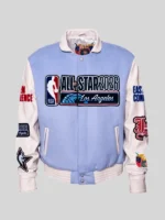 NBA All-Star 2026 Wool & Leather Varsity Jacket