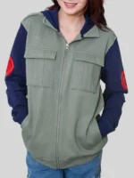 Naruto Kakashi Zipper Hoodie