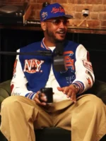 New York City 2026 Carmelo Letterman- Varsity Jacket