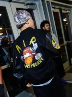 Nike Raspberry Hills Varsity Jacket Black