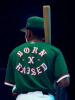 Nike x Born x Raised World Baseball Classic Mexico Jersey Green