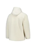 Olympic Quarter Zip Cream Hoodie