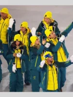 Opening Ceremony Team Australia Green Jacket