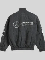 Para Bad Bunny x Mercedes-AMG F1 Racing Grey Jacket