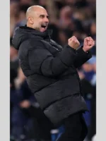 Pep Guardiola Manchester City Puffer Jacket