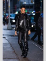 Phoebe Philo Black Leather Jacket