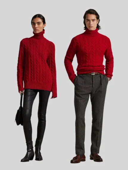 Polo Ralph Lauren Cable-Knit Wool-Cashmere Sweater