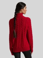 Polo Ralph Lauren Cable-Knit Wool-Cashmere Women's Sweater
