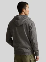 Polo Ralph Lauren Classic Full Front Zip Fleece Hoodie Ash-Grey