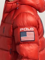 Polo Ralph Lauren Team USA Hawthorne Puffer Jacket Red