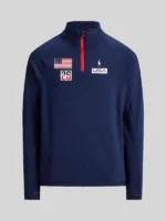 Polo Ralph Lauren Team USA Quarter Zip Navy Pullover Jacket