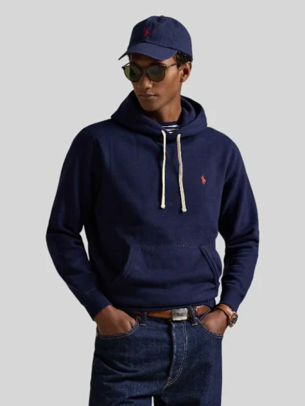 Polo Ralph Lauren The RL Men's Fleece Hoodie Blue Navy