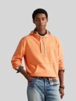 Polo Ralph Lauren The RL Men's Fleece Hoodie Orange
