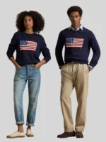 Polo Ralph Lauren Unisex The Iconic Flag Sweater