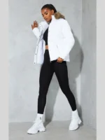 Pretty Little Thing Hooded Puffer Jacket