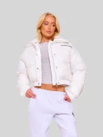 Pretty Little Thing White Jacket