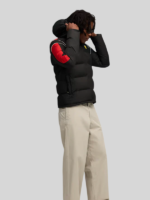 Puma Ferrari Black Puffer Jacket Men's