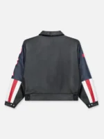 RTA x Landon Barker Aven Leather Bomber Jacket