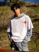RTA x Landon Barker Orien Layered Hoodie