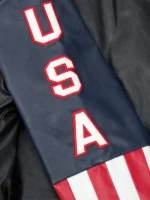 RTA x Landon Barker USA Leather Jacket