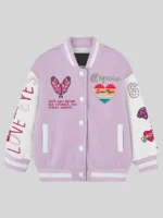 Rosie Love Eyes Stegaro Varsity Jacket