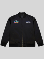 Seahawks Super Bowl LX Champions Black Jacket