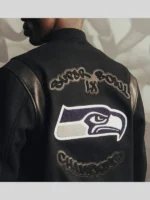 Seattle Seahawks Black Jacket