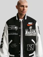 Seattle Seahawks Super Bowl LX Champions Destroyer Jacket