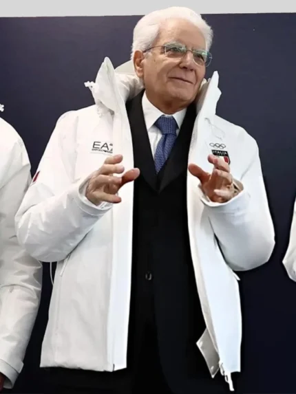 Sergio Mattarella 2026 Winter Olympics Team Italy Jacket