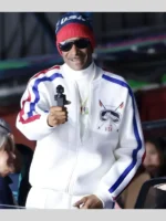 Snoop Dogg 2026 Milano Cortina Winter Olympics White Jacket