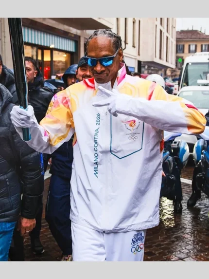 Snoop Dogg Milano Cortina 2026 Olympics Torchbearers Jacket