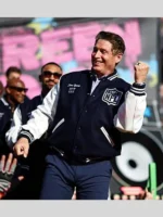 Steve Young Had a Great Time With Green Day During the Super Bowl LX Pregame Jacket