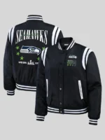 Super Bowl LX Champions Full-Snap Bomber Jacket