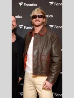 Super Bowl LX Logan Paul Leather Jacket