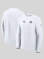 Super Bowl LX New England Patriots Opening Night Gray Sweatshirt