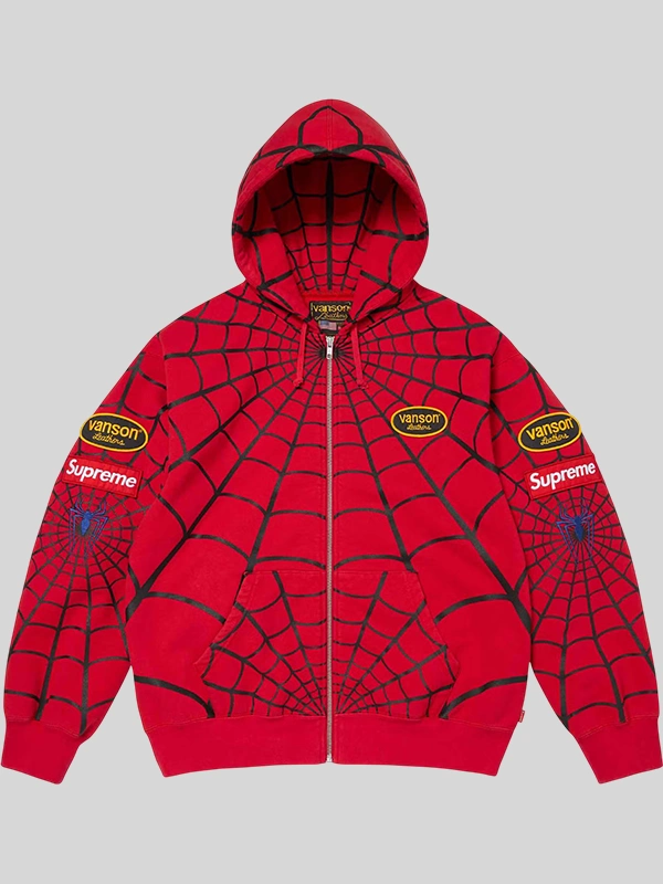 Supreme Spider Man Hoodie | Spiderman Supreme Hoodie